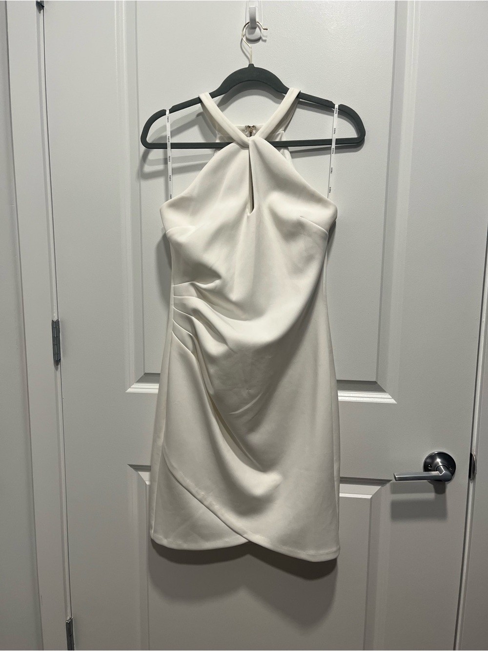 Siena Studio Cream Halter Midi Dress